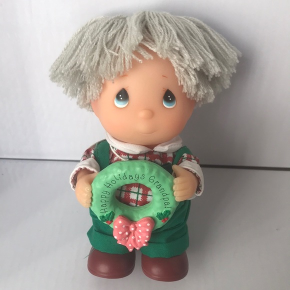 Vintage Precious Moments Holiday Grandparents - Picture 3 of 11